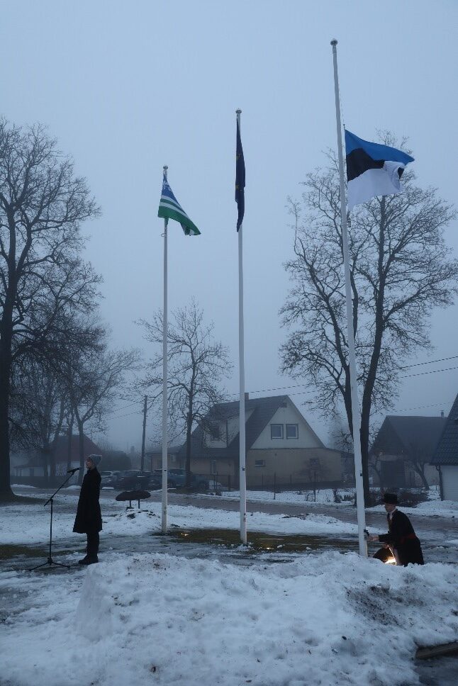 Eesti Vabariigi 106. aastapäeva tähistamine Tamsalus
