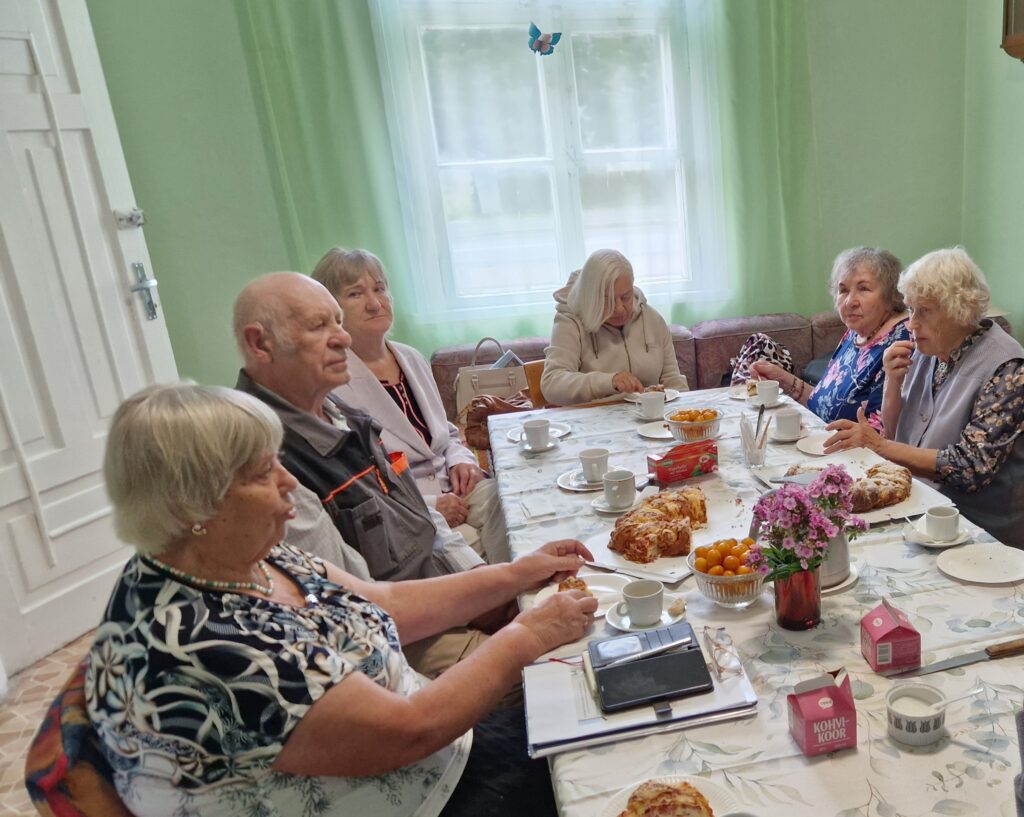 11.09.2024 Murtud Rukkilille Ühenduse liikmed ja Porkuni koolilapsed Tamsalu muuseumis