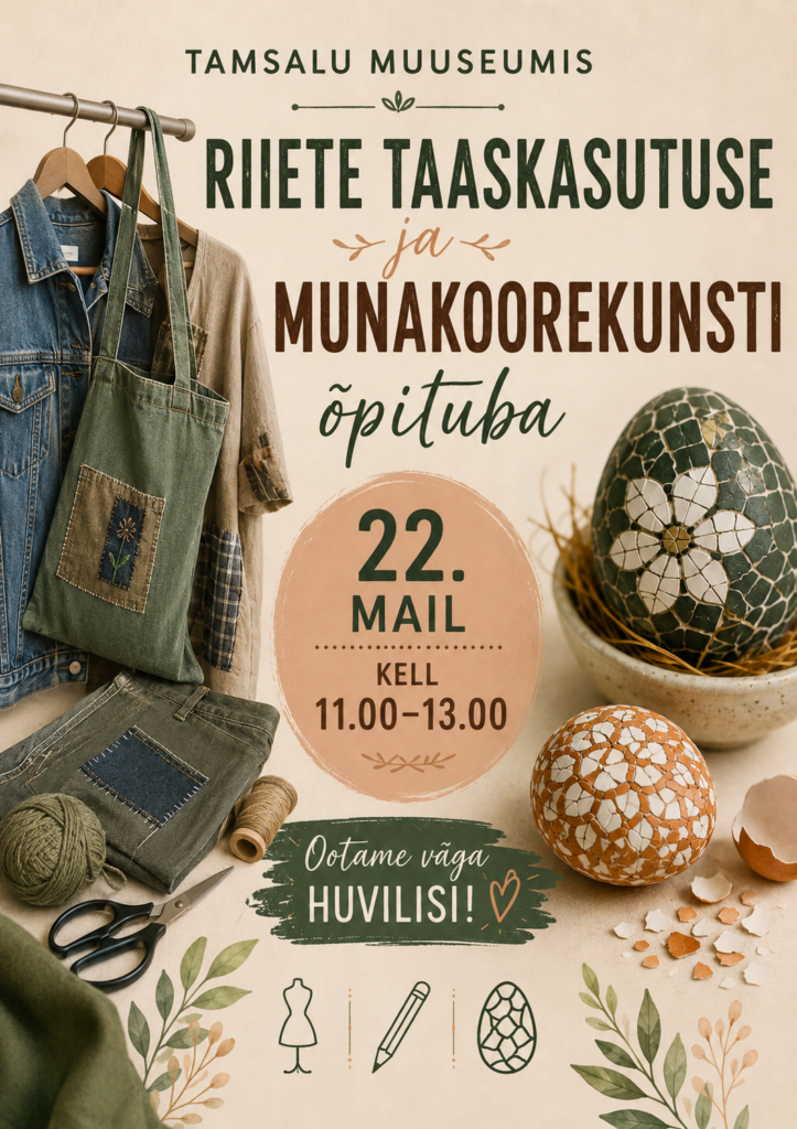 Muuseum kutsub meisterdamishuvilisi 22. mail kell 11.00