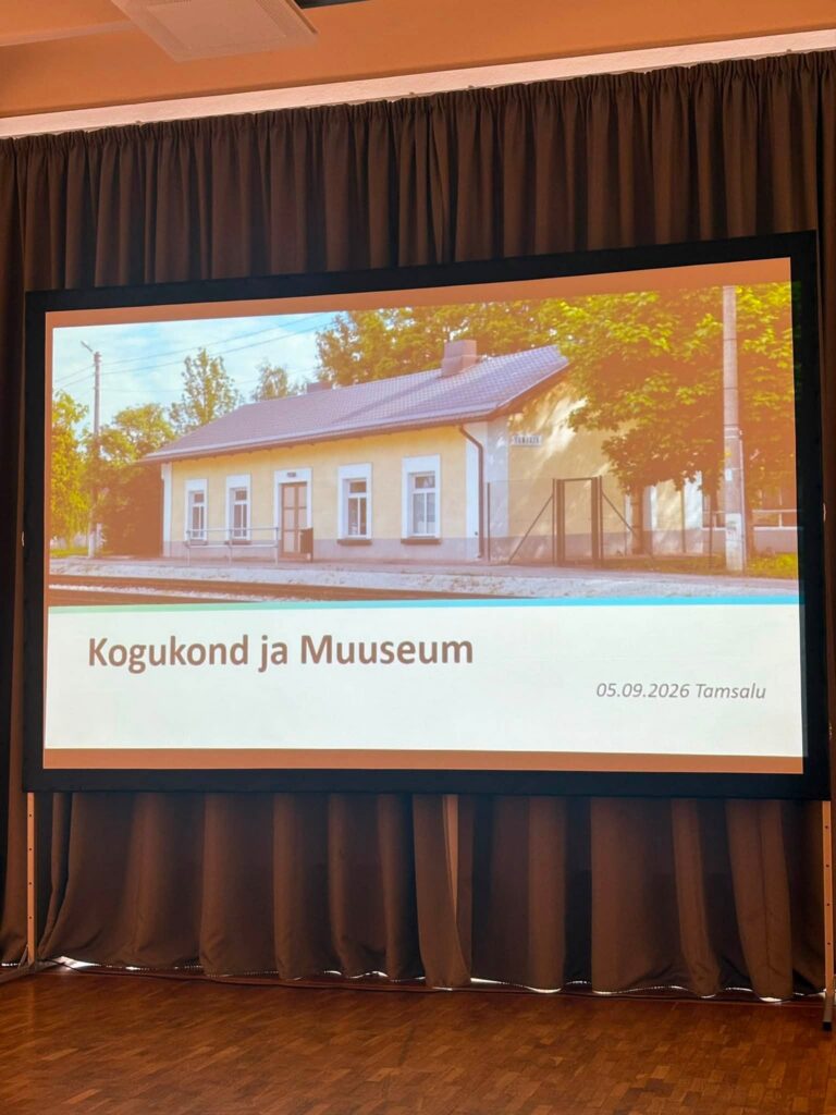Laupäeval 05.09. 2026 toimus Tamsalu Kultuurimajas Tamsalu Muuseumi Sõprade Seltsi poolt korraldatud...